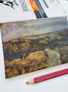 Empty Landscape VIII (Yar Tor), viewed from beneath its parent Cartridge pad